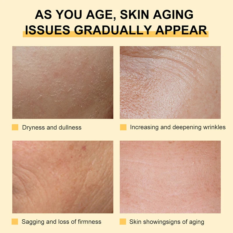 Collagen Anti Wrinkle Face Serum Whitening Hyaluronic Acid Anti Aging Facial Essence Lifting Firming Skin Care