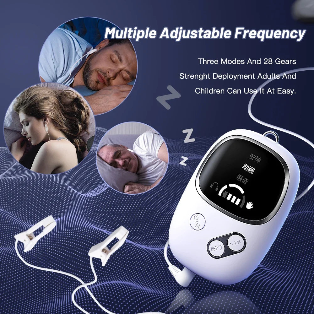 Handheld Sleep Aid Device Relieve Insomnia Instrument Help Sleep Anxiety CES Therapy Relaxatio Pressure Relief Sleep Device
