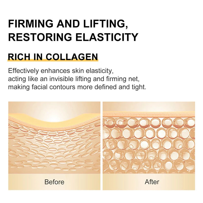 Collagen Anti Wrinkle Face Serum Whitening Hyaluronic Acid Anti Aging Facial Essence Lifting Firming Skin Care