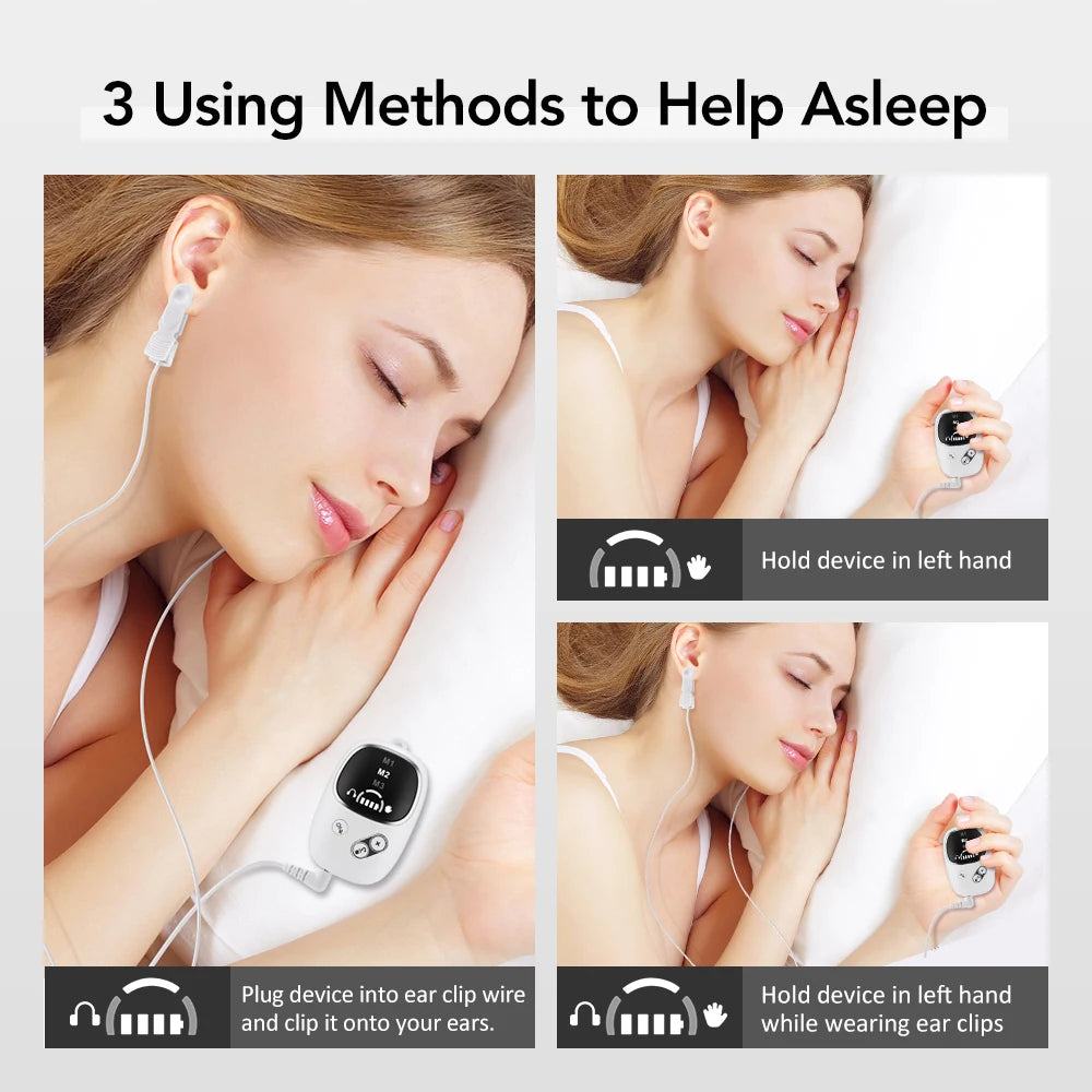 Handheld Sleep Aid Device Relieve Insomnia Instrument Help Sleep Anxiety CES Therapy Relaxatio Pressure Relief Sleep Device