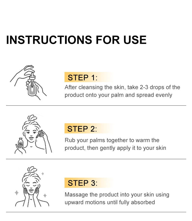 Collagen Anti Wrinkle Face Serum Whitening Hyaluronic Acid Anti Aging Facial Essence Lifting Firming Skin Care