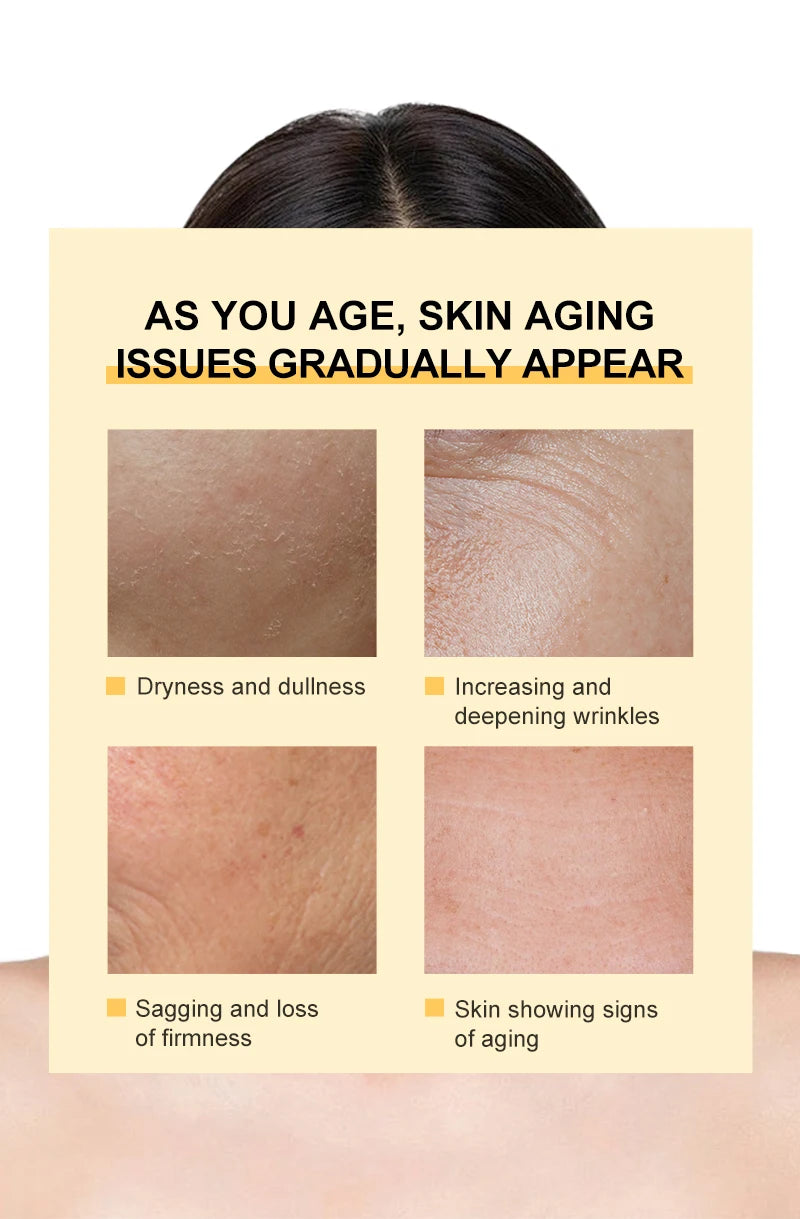 Collagen Anti Wrinkle Face Serum Whitening Hyaluronic Acid Anti Aging Facial Essence Lifting Firming Skin Care