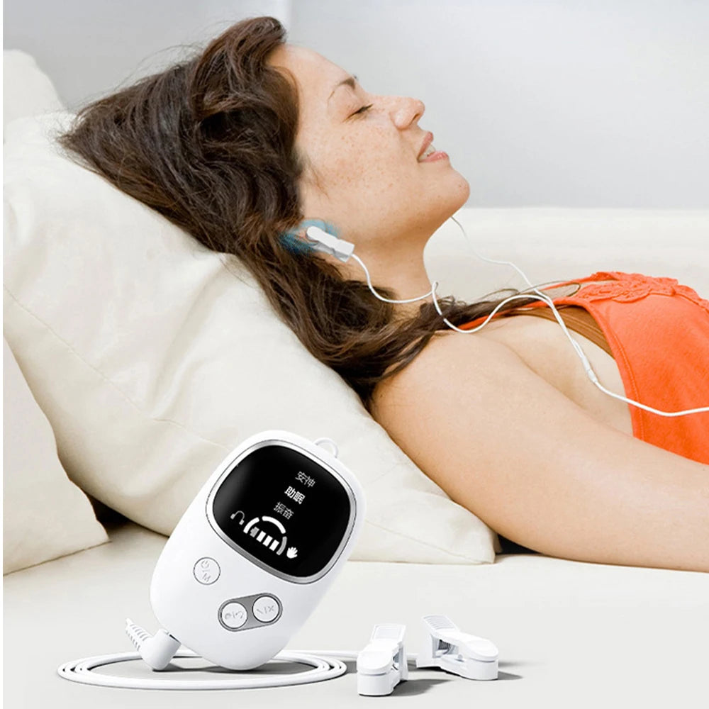 Handheld Sleep Aid Device Relieve Insomnia Instrument Help Sleep Anxiety CES Therapy Relaxatio Pressure Relief Sleep Device